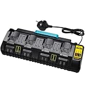 RUITTEFOUM 25W Cordless LED Work Light For Ryobi 18V Lithium Battery, 1500LM Portable Jobsite - View #2