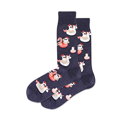 Hotsox Pool Float Santa Socks 1 Pair