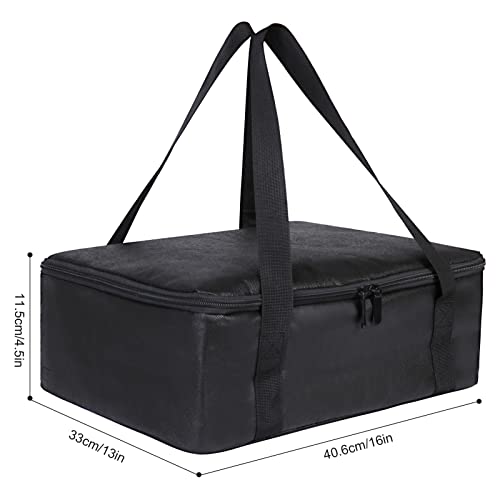 Lunch Bag Insulated Thermal Food Carrier,Insulated Casserole Carrier, 9"X13" Baking Dish Carrier, Padded Lasagna Holder, Expandable Hot And Cold Thermal Tote Bag, Casserole Dishes Travel Bag For Picnic Potluck Beach Day Trip Camping Hiking #TOP5