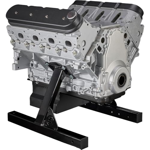 Speedway Motors BlockDock™ LT/LS Engine Cradle Storage Stand, Heavy-Duty Steel Engine Support for Gen 3, Gen 4, and Gen 5 Chevy LS & LT V8 Motors, Compact Shop Storage & Transport