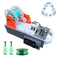 3D Printer Filament Maker Machine, Desktop Filament Maker Machine PET Bottle Recycling, Digital Temperature Control, for Home, Small Studios, DIY Makers