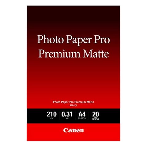 Canon Pro Premium PM-101 Smooth Matte Photo Paper Cover