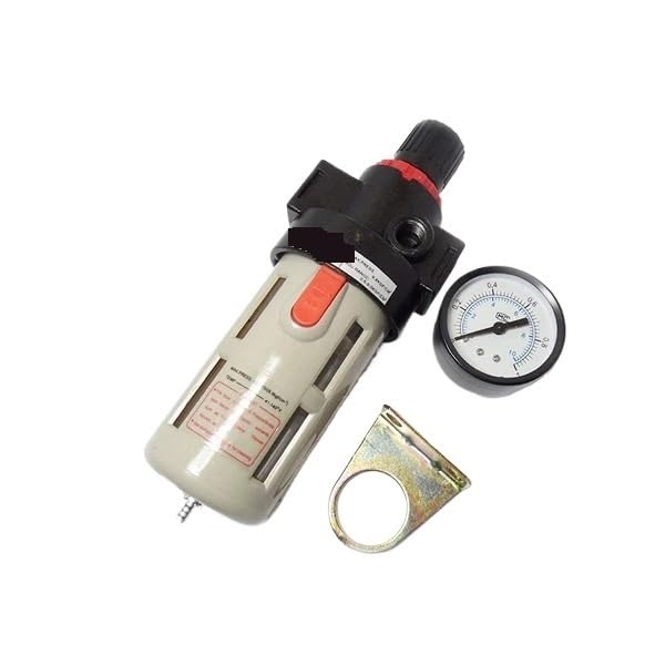 Unidad de tratamiento de aire BFR4000 con regulador de presión de 1/2" para compresores