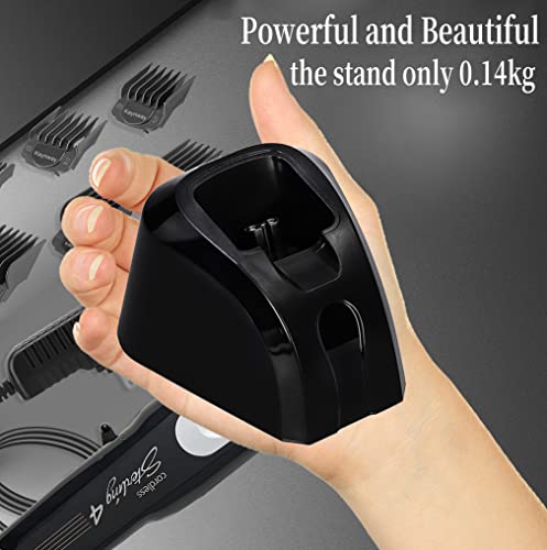 Hair Clippers Charging Stand, Kaynway Professional 2 In 1 Clipper Charging Dock Station Base For All Wahl Magic Clip Senior Designer Sterling-4 Cordless Clipper - New And Old Versions (Black) #TOP3
