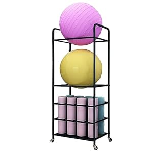 Bingomiynhg Stojak Mobilny na Piłki i Maty