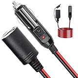 Escudo de metal incorporado: el cable de extensión del automóvil tiene un escudo de metal incorporado, que tiene una buena disipación de calor, es duradero y es más seguro y práctico que los comunes.