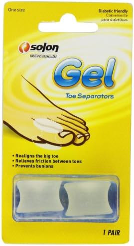 Solon Foot Solutions Toe Separators, 1 Pair
