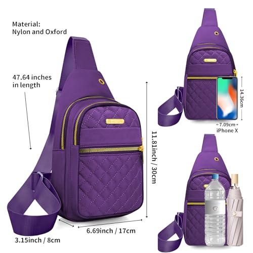 Image of Aisijimo Small Sling Bag For Women Men Casual Crossbody Sling Backpack | Small