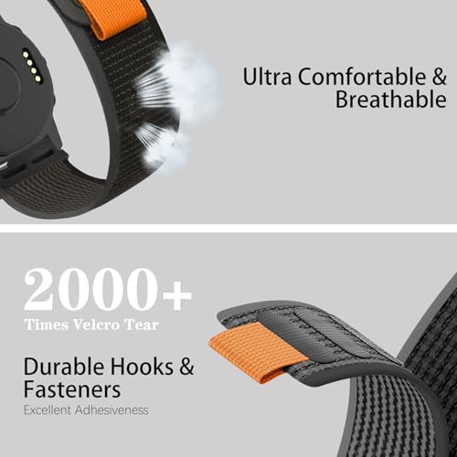 Correa de nylon para reloj Garmin Forerunner miniatura 3