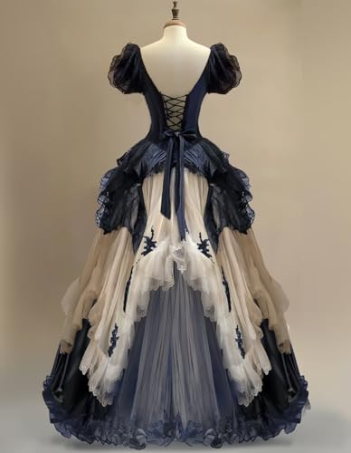 Mauuwy Gothic Victorian Wedding Dresses for Bride Sweetheart Corset Ruched Skirt Fairy Bridal Gown for Quinceanera2