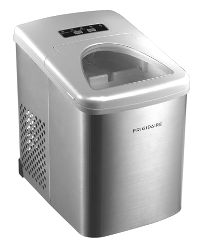 26 Counter Lbs Top Ice Maker, acier inoxydable