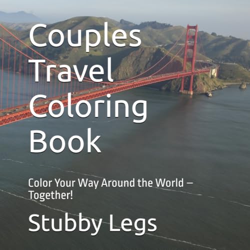Couples Travel Coloring Book: Color Your Way Around the World – Together! image 2