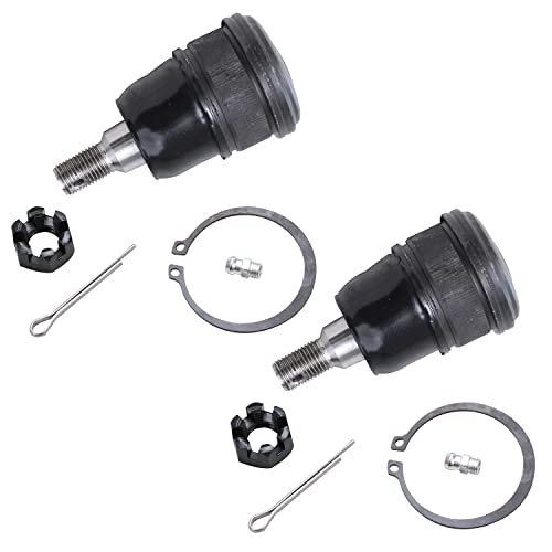 Image of Detroit Axle - Front 8pc Suspension Kit for Acura 01-05 EL Honda Civic, 2 Lower Control Arms 2 Lower Ball Joints 2 Outer Tie Rods 2 Sway Bars 2001 2002 2003 2004 2005 Replacement