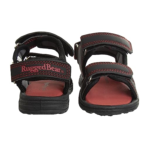 Image of Rugged Bear Kids Boys Girls Open-Toe Outdoor Sport Water Sandals - beach pool slide adjustable strap shoes athletic summer (Toddler /Little Kid /Big Kid)