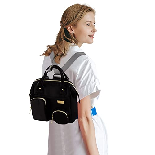 Bebamour Mochila cambiante multifuncional para viajes cortos