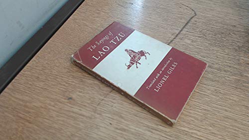 The Sayings of Lao Tzu B0010ZIML8 Book Cover