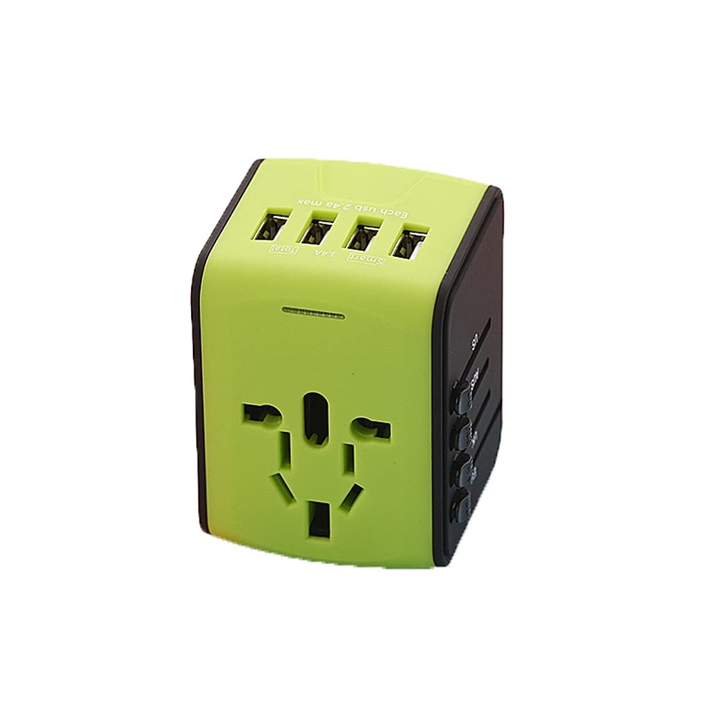 Enchufe Internacional Adaptador Viajes portátil Consigue International Socket Converter, Adaptador de Viaje Mundial, Adaptador de Viaje Universal Adaptador de Corriente