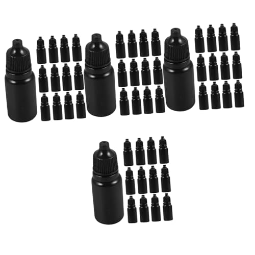 SEWOART 96 Piezas Botella De Gotas Botella Exprimible Botellas De Aceite Esencial Botella Cuentagotas Pequeñas Botellas Recargables Cuentagotas Líquido Subpaquete Botellas Plástico Pe