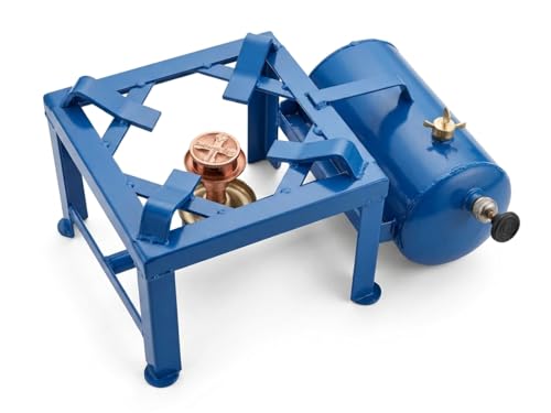 Image of 2 Litre Pump Kerosene Stove | Heavy-Duty Pressure Stove with Brass Burner | High Flame Output | Durable Metal Frame for Commercial, Outdoor & Bulk Cooking | Assorted colours