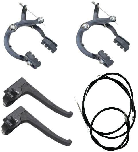 Shrenik Kids Cycle Brake Caliper Complete Set Clutch/Lever Wire/Cable Pad/Brake-Shoes Bicycle Size 14T 16T 20T Kids Accessories