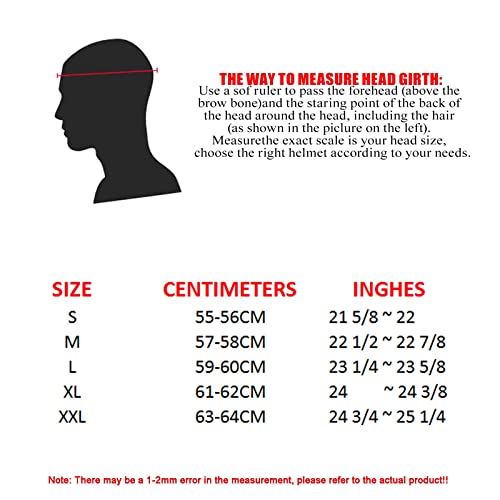 Motorcycle German Style Open Face Helmet Cap Half Shell Helmet With Goggles Silver Half Face Helmet Vintage Motorbike Half Helmet Dot/Ece Approved Men Women (Color : B, Size : M=57-58Cm) #TOP4