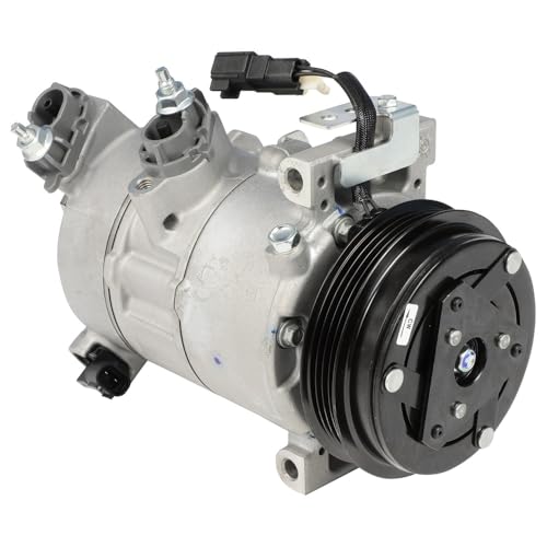 Image of ECCPP AC Compressor Direct Fit for Ford Mustang L4 2.3L 2015-2024 | 167310,168310 Fast Cooling AC Compressor with Clutch Low Vibration Under 72db Reduces Engine Load Fuel Efficient