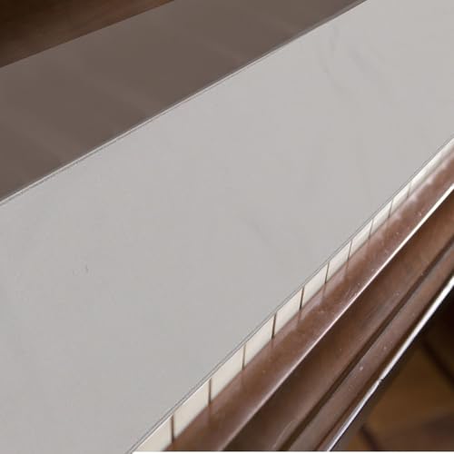 Housse de clavier piano électrique protection lavable microfibre grise - 4