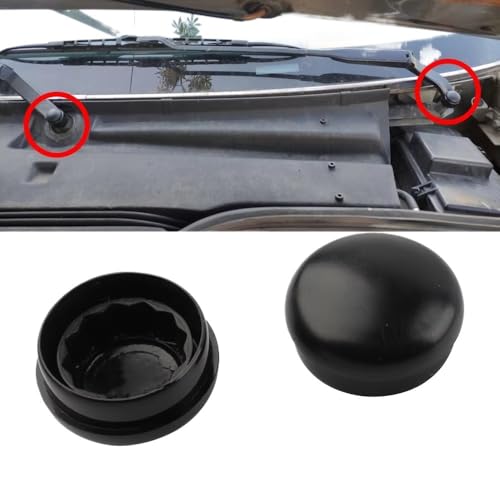 Couvercle 1J0955205A d'écrou d'essuie-glace pour VW avec finition origine