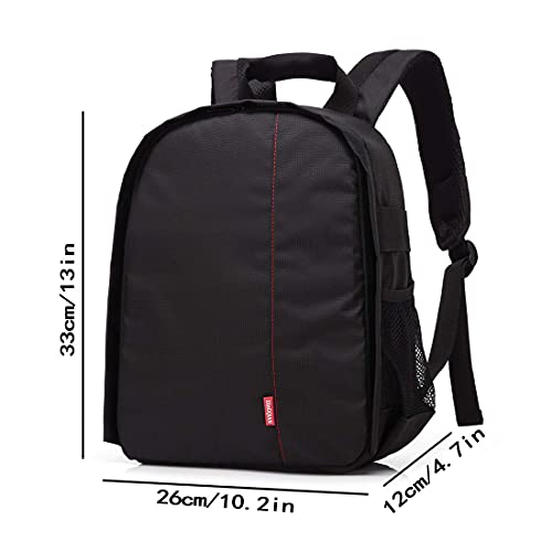 DSLR SLR Kameratasche Rucksack für spiegellose Kameras/Fotografen, Kameratasche Rucksack für Nikon Canon Sony Objektiv… – Bild 6