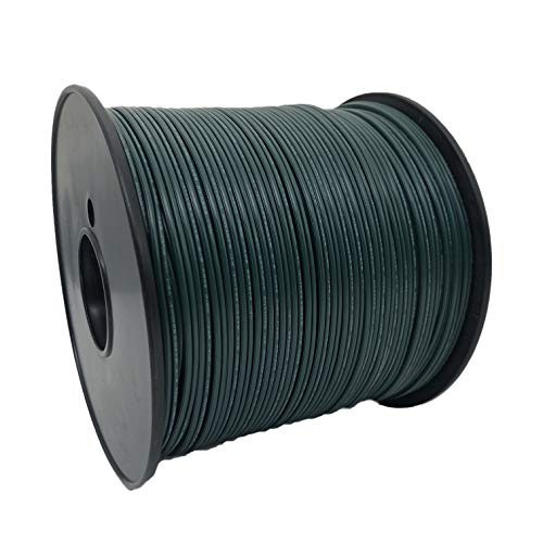 Aniai SPT-1 18 Guage /2 Zip Cord, Electrical Wire, UL List, 1000' Spool. for Light and Lamp Extension Cord, Copper Wires (Green)