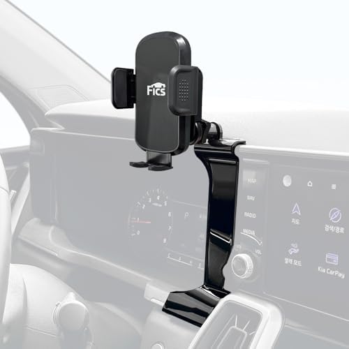 FICS Car Phone Holder for Kia Sorento 2021 2022 2023 – Custom-Fit Mount for Seamless Display Integration, Interior Accessories for Navigation Use, Stable Driving View