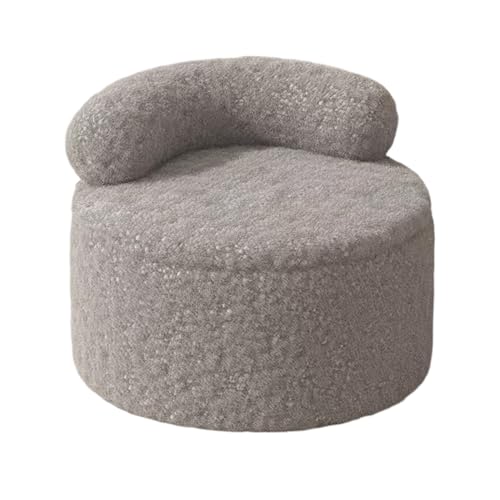 Pouf de rangement rond pour petits salons : dites adieu au désordre