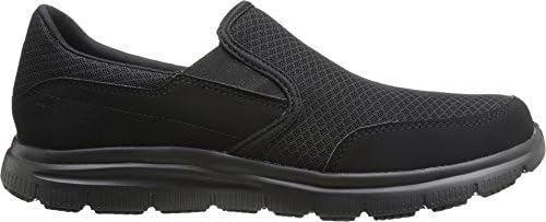 Skechers Men's Black Flex Advantage Slip Resistant Mcallen Slip On - 13 D(M) US | Image 2
