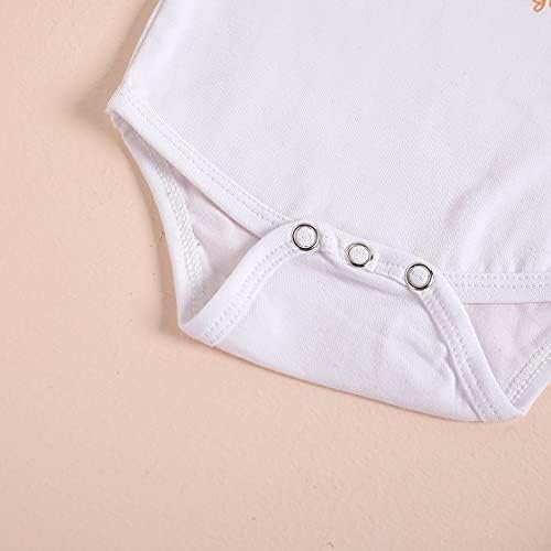 Baby Girl Thanksgiving Outfit Bodysuit+Tutu Skirt+Leg Warmer+Bunny Headband Set - Image 8