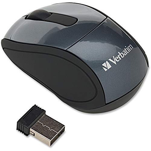 Verbatim 97470 Wireless Mini Travel Mouse Gra #TOP12