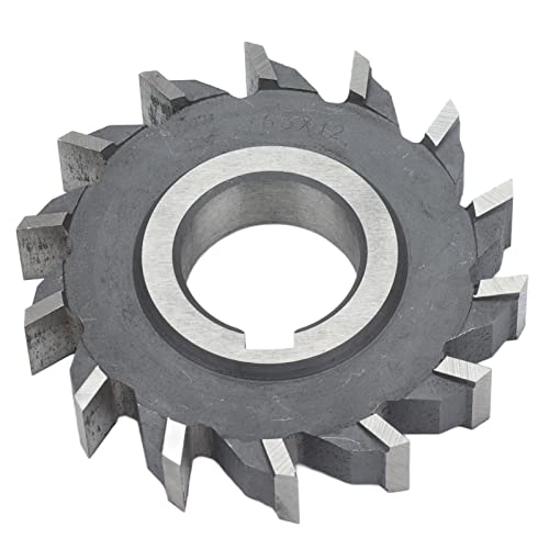 Image of Involute Gear Cutter, Straight Tooth Milling Cutter Disc for Milling Machine High Speed Steel Disk-Shaped Angle Gear Mill Cutter