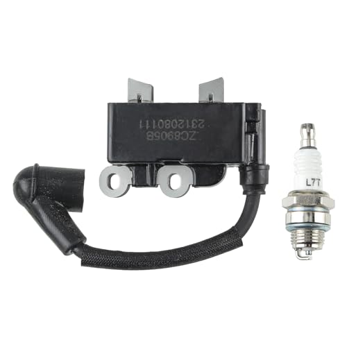 Carbhub Ignition Coil Spark Plug Fit for Ryobi RY251PH
