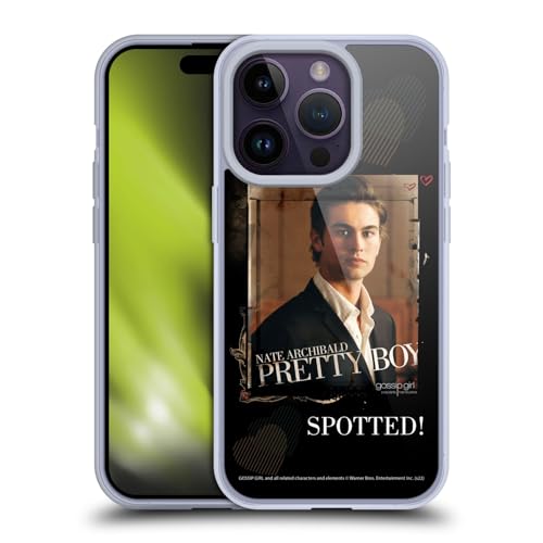 Head Case Designs sous Licence Officielle Gossip Girl Nate Graphiques Coque en Gel Doux Compatible avec Apple iPhone 14 Pro