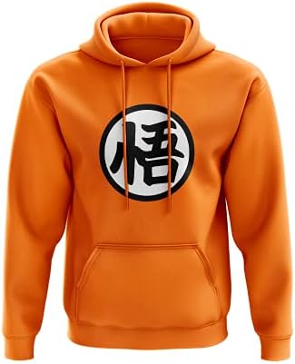 SMARTYPANTS Goku Pullover Hoodie | Dragon Ball Anime Fan Sweatshirt | Japanese Manga Warrior Gift Top | Unisex Adults & Teens