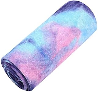 Dream Slim Gosweat Hot Yoga Towel-- Super Absorbent 100% Microfiber Anti-Slip Non Slip Yoga Towel Best Bikram HOT Yoga Towel, 24in x 72in, Multicolor - Purpel