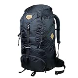 Guepardo, Mochila Guará 50 Litros com Cinta Ajustável e Divisórias Internas em Poliéster, Preto