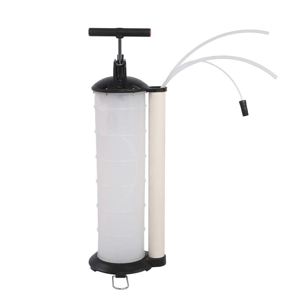 Ejoyous Bomba Manual de Extracción de Aceite, 7L Aceite Líquido Extractor Bomba de Transferencia Vacío Bomba de Mano Bomba de Extracción de Líquidos con Manguera para Coche Motocicleta Motor de Barco