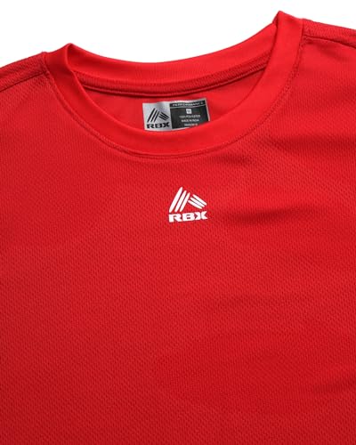 Rbx Boy'S Short Set - 3 Piece Performance Short Sleeve T-Shirt, Tank Top And Basketball Shorts - Boys' Activewear Set  thumb #2