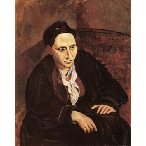 Toile Gertrude Stein 127x101 cm : impression d'art HD élégante
