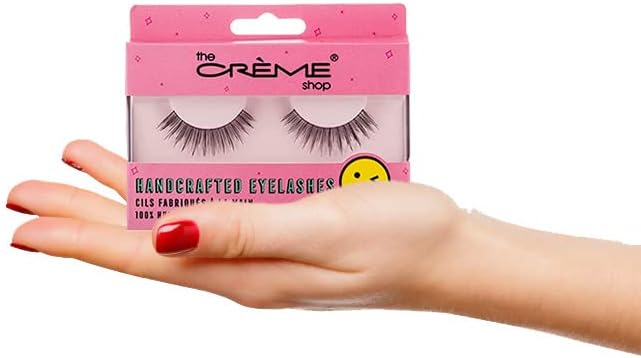 The Crème Shop Natural Defining Eye Lashes. Made with 100% Human Hair -Dainty