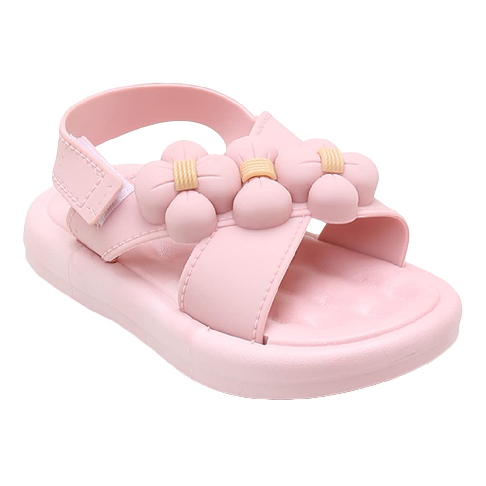 Hopscotch Boys and Girls PVC Plastic Floral Applique Sandals in Pink Color, UK:14 (TB4-4056472) (B0B8VRJ21F) Amazon Price History, Amazon Price Tracker