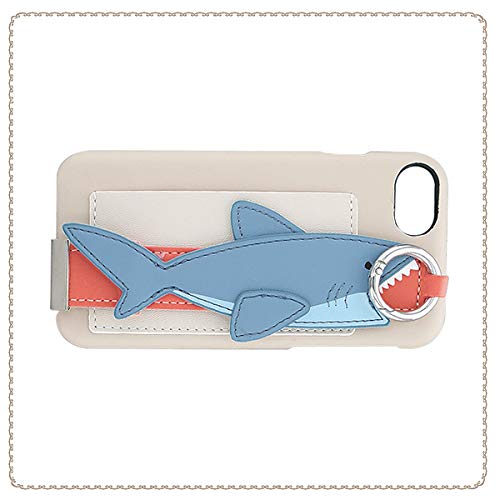 フラワーリング スマホケース バンド付きケース サメ ベージュ iPhone8/7/6s/6/SE対応 SCC8025-BE