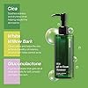 Cica Sensitive Skin Face Wash Cleanser - Korean Facial Cleansing Foaming Gel & Makeup Remover, Exfoliating, Acne, Great for Oily Skin