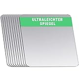 3 tailles pratiques au choix - Disponible en 4,5 cm, 7,5 cm et 10 cm - Pour une flexibilité maximale lors du bricolage, de la décoration ou comme miroir compact dans un sac à main.