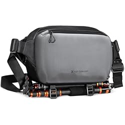 Funda Para Camara Reflex K&F Concept Bolsa Funda Cámara Réflex, Bolsa para Cámara Sling Camera, 10L Bolsa Bandolera Cámara Impermeable Resistente, Mochila Pequeña para Cámara Réflex Digital Compatible con SLR DSLR